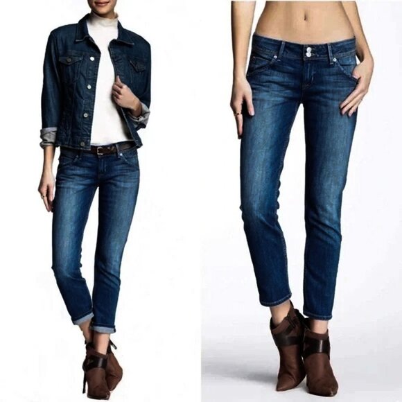 Hudson Flap pocket Skinny Jeans Size 27 - Picture 1 of 14